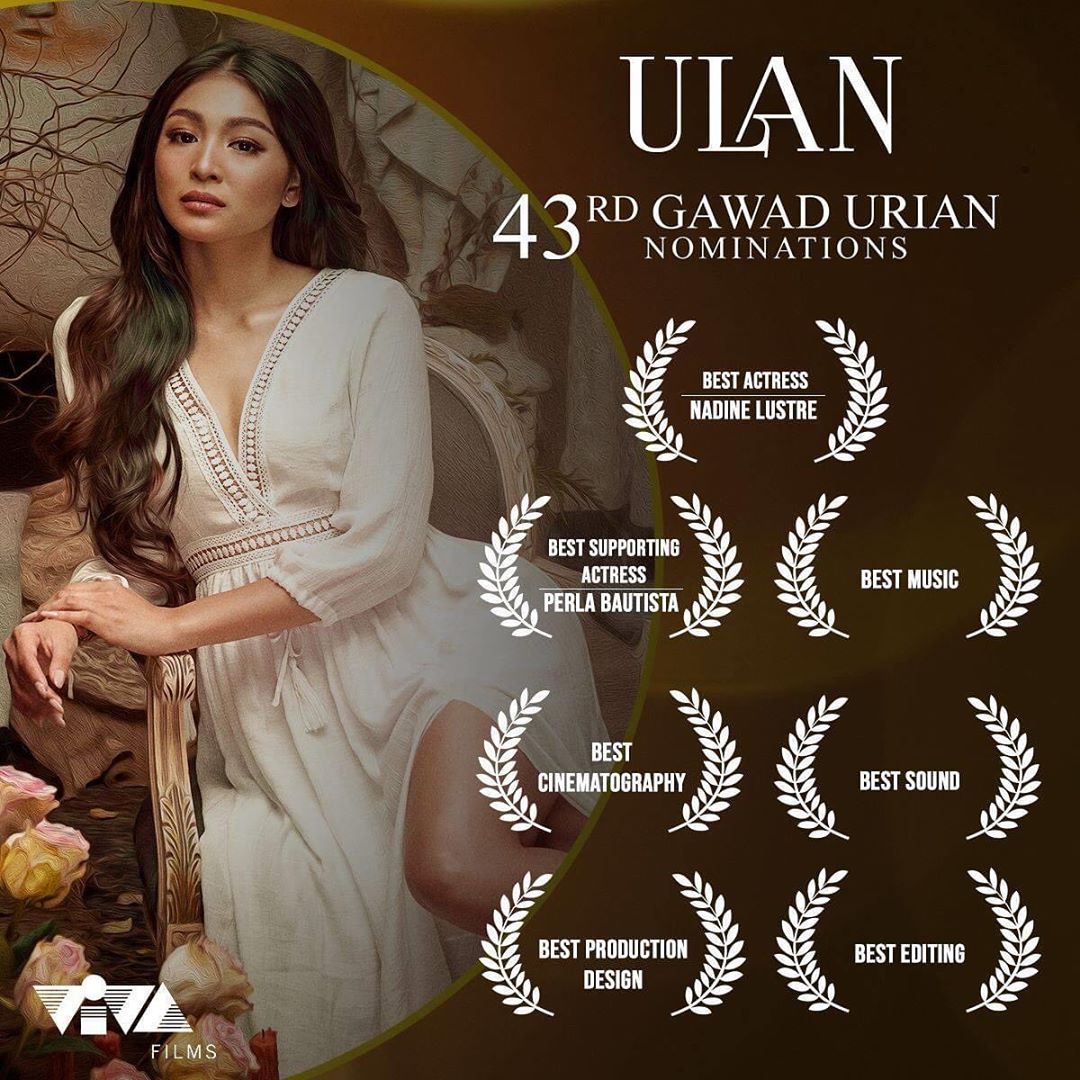 NadineFansHk's tweet photo. Congratulations to Team #Edward, #Ulan, #Mañanita, and #WatchMeKill for bagging several nominations at the 43rd Gawad Urian Awards!
#NadineLustre
📷viva_ent https://t.co/VnbkVIS7Sr