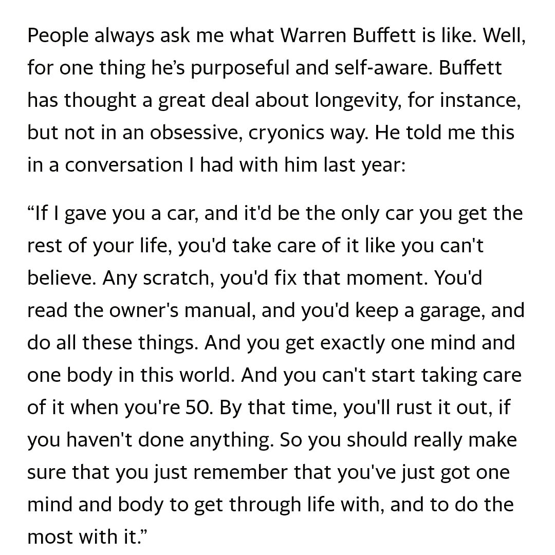 Words of Wisdom from The Legend. HAPPY 90th birthday to the man. Warren Buffett. 