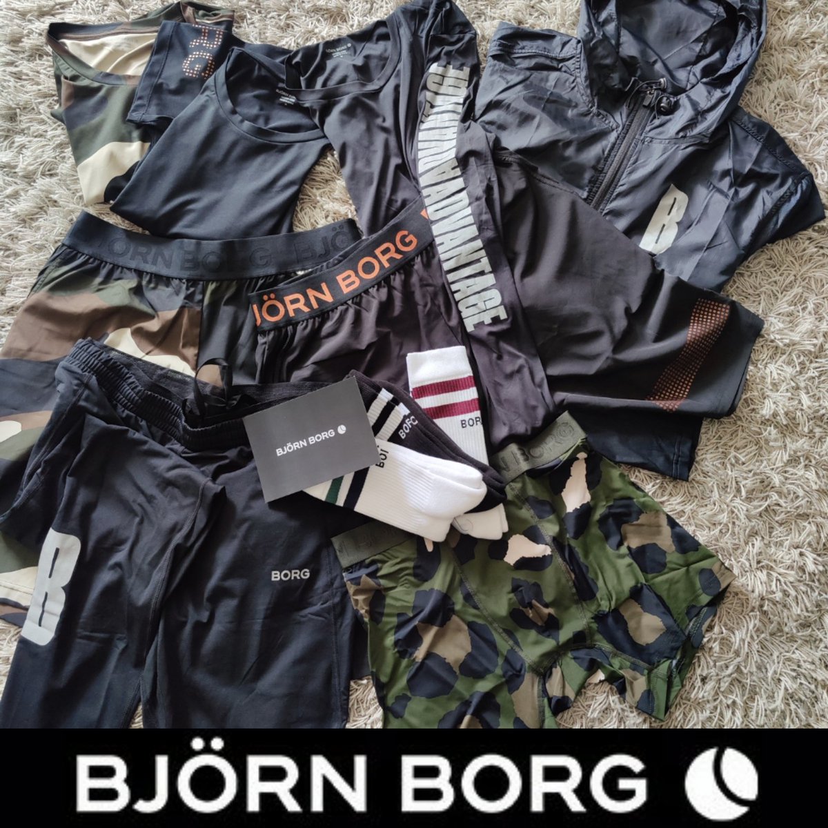 EklundMathias's tweet photo. What a suprise!! 😃👍👏👏
After a heavy fight in Germany last Friday and you find a positive suprise waiting at home! 👌
Björn Borg autumn collection was waiting for me!!! 
#björnborgfinland #björnborg #boxingteameklund #sponsor #samarbetspartner #yhteistyökumppani #boxning https://t.co/HcSgiBTv1s
