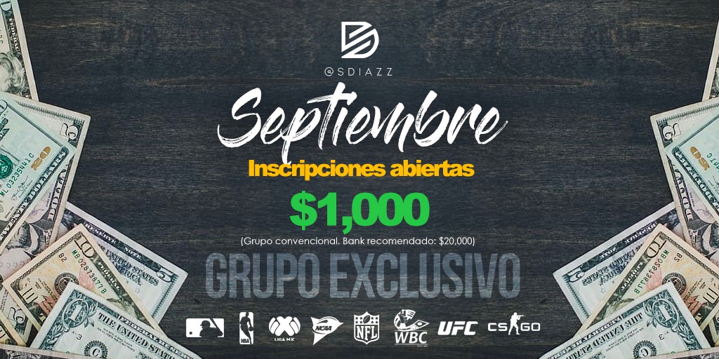 sdiazz's tweet photo. Vamos por un Domingo VERDE 💸

Un sabroso Momio +4000 🔥

¿Lo quieren? 😎 RT a este tweet y envíen DM 📨, corre tiempo 🎉

#FelizDomingo #NBAPlayoffs #NBA #MLB #CounterStrike https://t.co/TDxAtc4llk