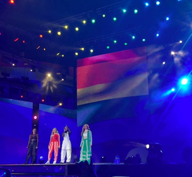 little mix are lgbtq allies and huge supporters. they have a song about lgbt called secret love song and they never refuse to show their support. they sang sls I’m dubai with a huge pride flag shown where homosexuality is illegal. they won an award for best lgbtq allies.