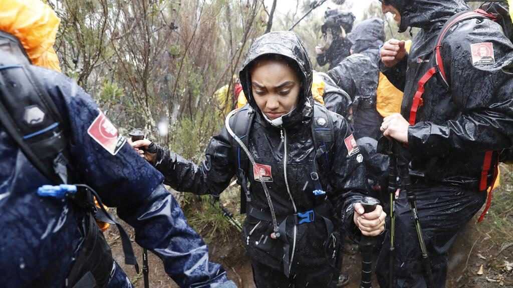 leigh anne and jade have climbed mount kilimanjaro for comic relief, another british charity.