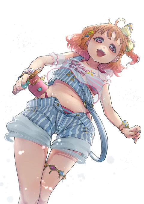 弾ける、オレンジピール。
 ~チカキュンサマー

 Juicy Orange Peel. 