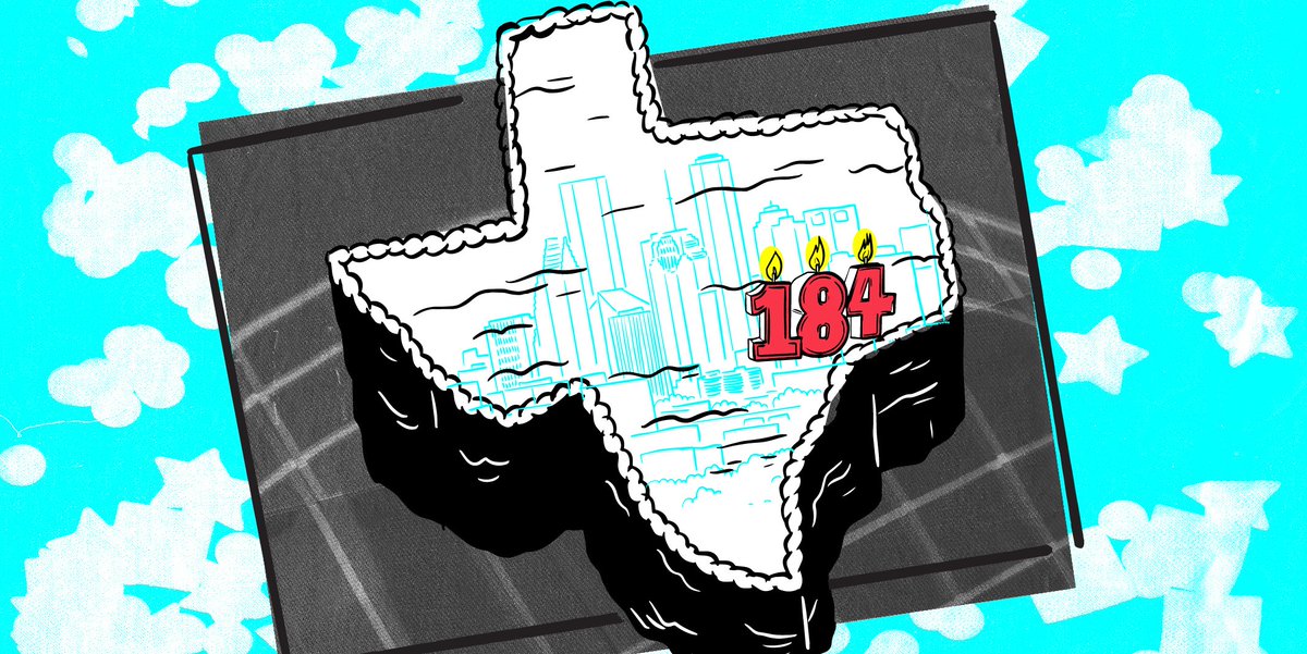 ShearCreativity's tweet photo. 184 looks great on you, #Houston. Happy birthday to the city we call home. https://t.co/vtGQUUjXks