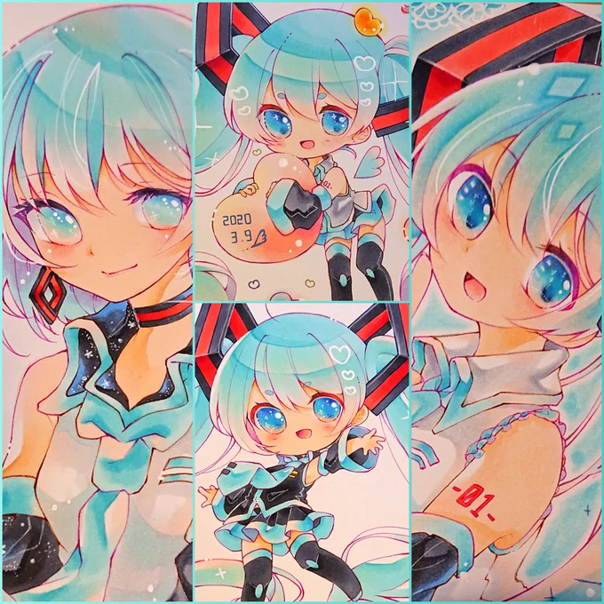 ミクちゃん13周年おめでとうだ〜!!!?✨一生推す〜!!!??

#初音ミク生誕祭
#初音ミク生誕祭2020 