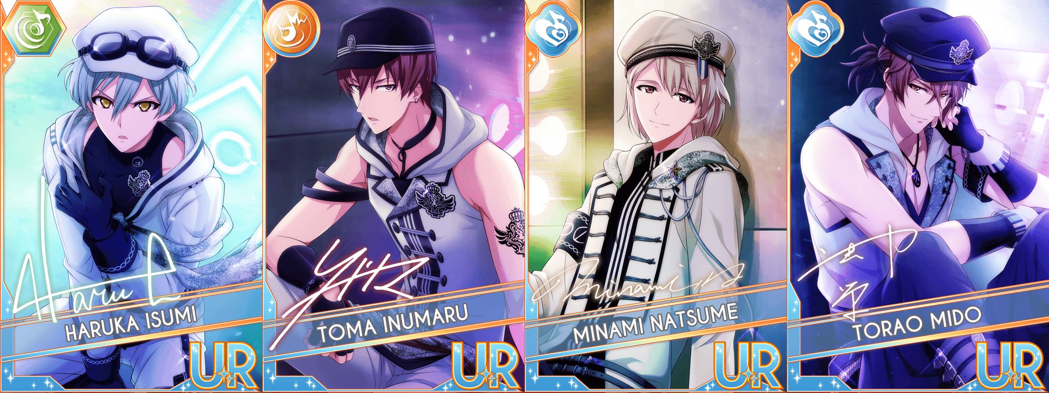 アイナナ 悠 トウマ 巳波 虎於 王様プリンカフェ ?OO? アクスタセット