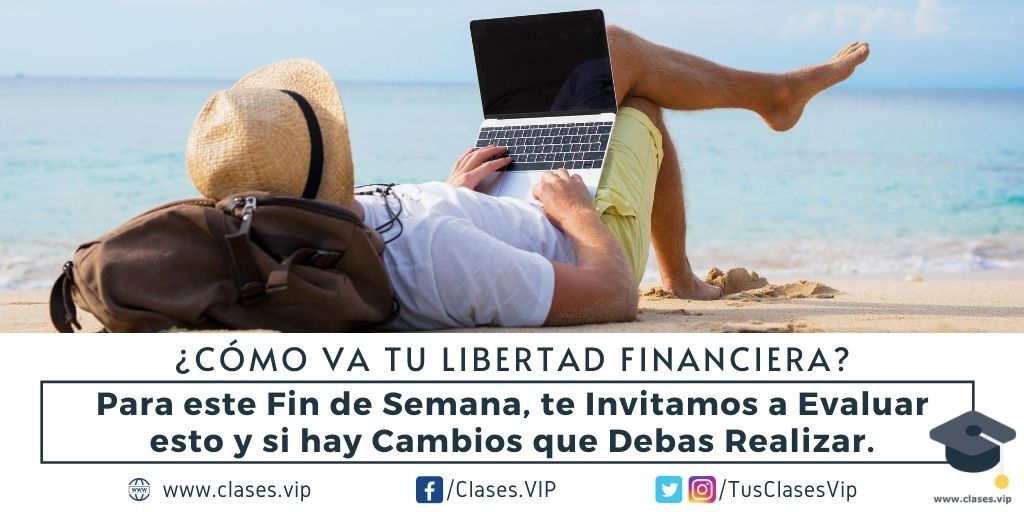TusClasesVIP's tweet photo. #PorSiTeLoPerdiste: ¿Cómo va Tu Libertad Financiera?
Para este Fin de Semana, te Invitamos a Evaluar esto y si hay Cambios que Debas Realizar.
#ClasesVIP #AltaGerencia #Emprendedores #Empresarios #Negocios #Educación #LibertadFinanciera #Evaluación https://t.co/wa5JIusNnv