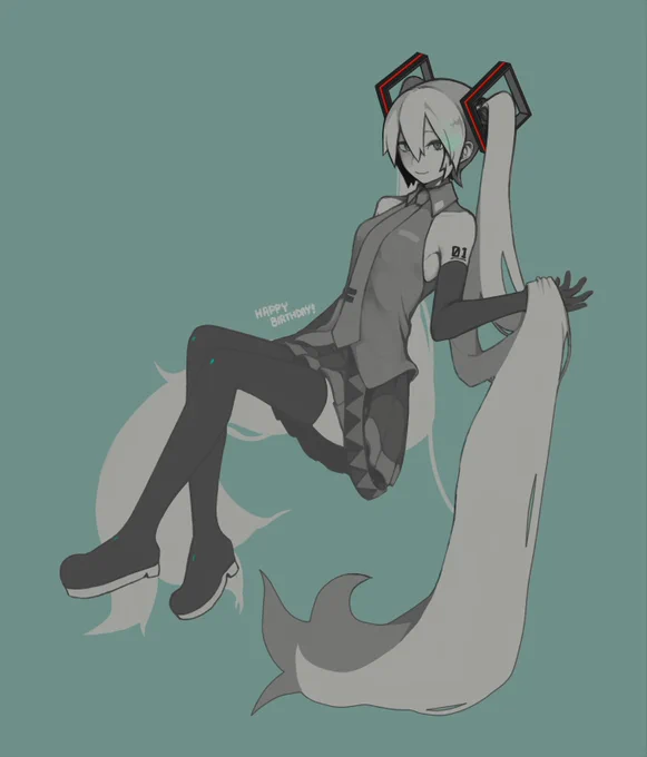 おめでとー!?
#初音ミク誕生祭2020 