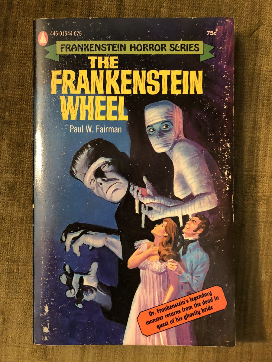 Happy birthday to one of the loves of my life, Mary Wollstonecraft Shelley. I’ll be adding to this thread of Shelley-inspired pulp throughout the day. Starting with...