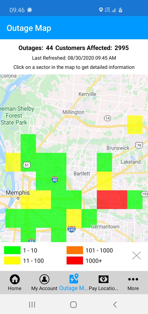 Mlgw On Twitter There Are Currently Around 3 000 Mlgw Customers Without Power Of Those Outages 140 Are From Storms Fri Mlgw Is Aware Of Outages Working As Quickly And Safely As