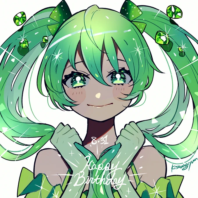おめでとう!これからも大好き!
#初音ミク生誕祭2020 