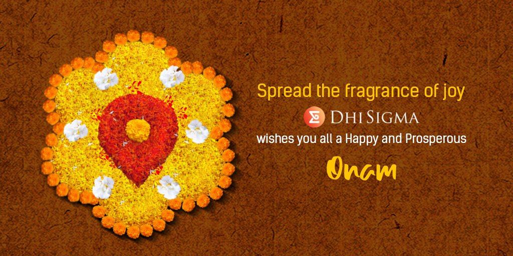 It's that time of the year where happiness abounds in the hearts of Malayalees. May this year's Onam be a sign of good things to come. On that optimistic note, DHISigma wishes you all a very happy and prosperous Onam.
#DHISigma #Thiruvonam #HappyOnam #Prosperity #Happiness