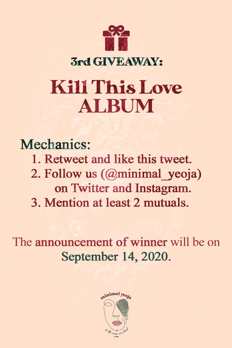  #MY_collections  #MY_giveaways1st Collection: VOICES + our 3rd and 4th GIVEAWAYS! 3rd GA: Kill This Love Album 4th GA: The AlbumOrder form:  https://tinyurl.com/1stCollectionVoicesSee the mechanics below! 