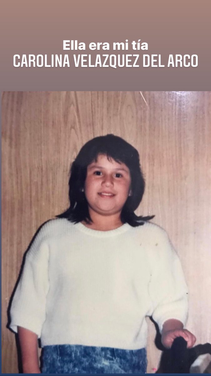 mellsuarez28's tweet photo. A mi tía Carolina, la mato ex su novio, en la esquina de su casa, 57 puñaladas, aun viva le dijo a mi abuelo que había sido Enrique. ALZAR LA VOZ, ES EN SU MEMORIA. https://t.co/f62Vn1TMSI