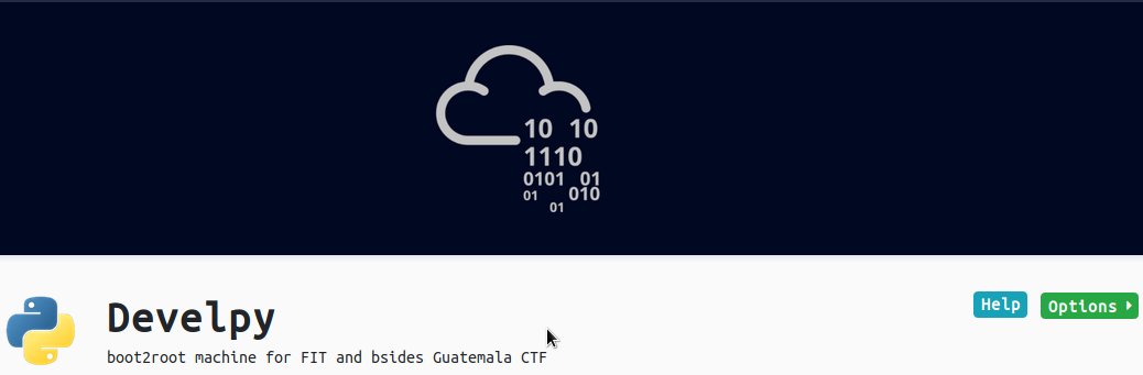 sadocadonon's tweet image. Develpy - I have just completed this room! Check it out:  tryhackme.com/room/bsidesgtd… #tryhackme #security #bsidesgtdevelpy @RealTryHackMe #linux

My write-up : github.com/54m4n7h4/Devel…