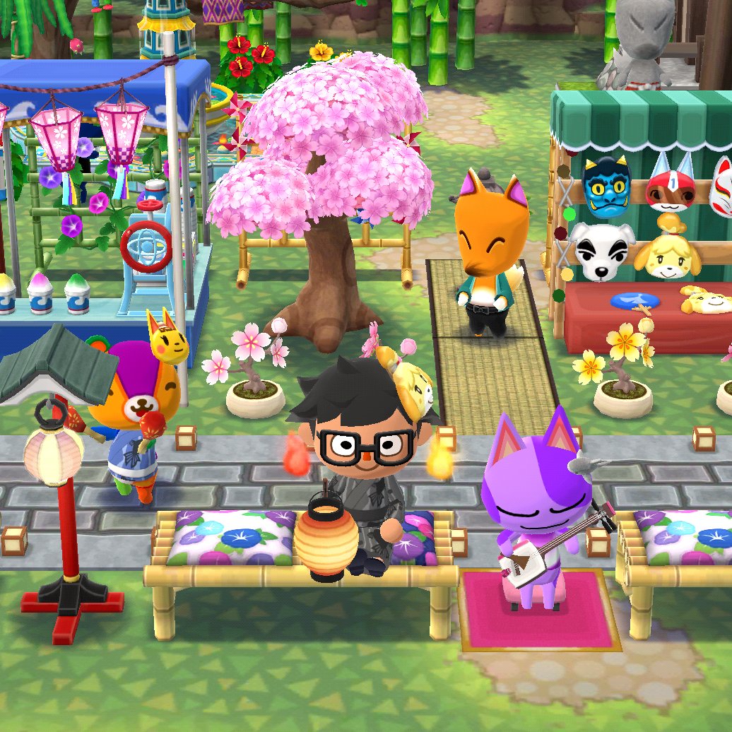 ojosejulian12's tweet photo. #ACPCgallery #ACPCsummerfest #PocketCamp #AnimalCrossing
Festival japonés https://t.co/RoqSW69IXe