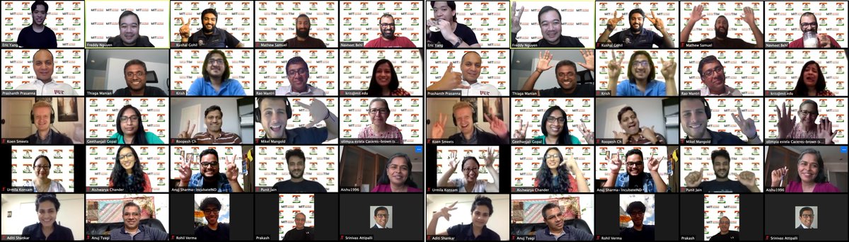 freddytn's tweet photo. Thanks to this great #MITCOVID19Challenge #IndiaTurningtheTide team who spent last month bringing the globe to address #India #COVID19 challenges!

@MIT @MITvsCOVID19 @mithackmed @EshipMIT @MIT_Innovation 

#coronavirus #COVID #healthcare #innovation #socialgood #socialinnovation https://t.co/gY1y1eyOGM