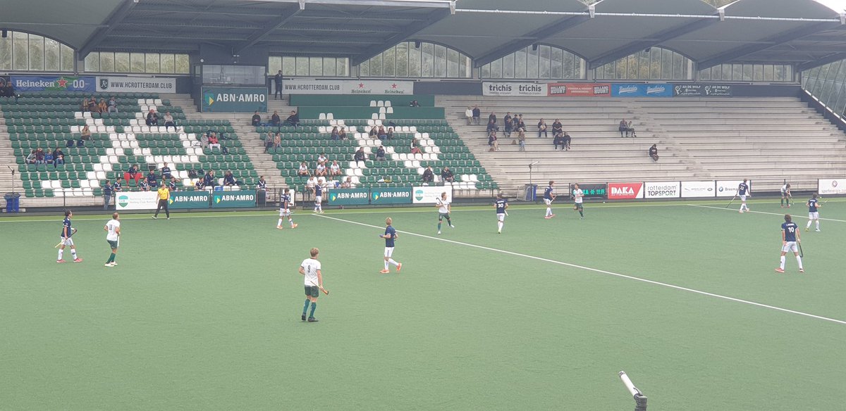 Als je als club #coronamaatregelen goed hebt georganiseerd met QR code bij ontvangst en 1,5 meter op de tribune goed weet te waarborgen...wij <a href="/HCRotterdam/">HC Rotterdam</a> zijn weer begonnen aan een mooi seizoen! 💚💪👌🏑