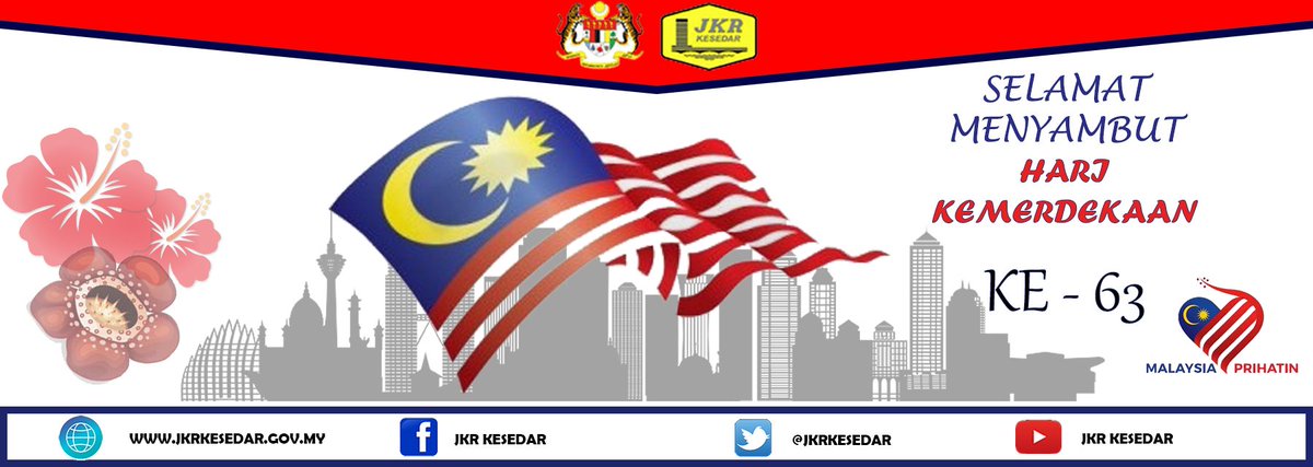 JKRKESEDAR (@jkrkesedar) on Twitter photo Sungguh besar siburung helang,
Terbang hinggap di atas pohon,
Ayuh kibarkan Jalur Gemilang,
Sambut Merdeka ke-63 tahun.
SELAMAT MENYAMBUT HARI KEMERDEKAAN KE-63.
#MalaysiaPrihatin
#HariKebangsaan2020
<a href="/Irshukriishak/">Ir. Shukri Bin Ishak</a> <a href="/sifu7959/">Saifulmizam</a> <a href="/Mazlan_Makhtar/">Mazlan</a> Sungguh besar siburung helang,
Terbang hinggap di atas pohon,
Ayuh kibarkan Jalur Gemilang,
Sambut Merdeka ke-63 tahun.
SELAMAT MENYAMBUT HARI KEMERDEKAAN KE-63.
#MalaysiaPrihatin
#HariKebangsaan2020
<a href="/Irshukriishak/">Ir. Shukri Bin Ishak</a> <a href="/sifu7959/">Saifulmizam</a> <a href="/Mazlan_Makhtar/">Mazlan</a>