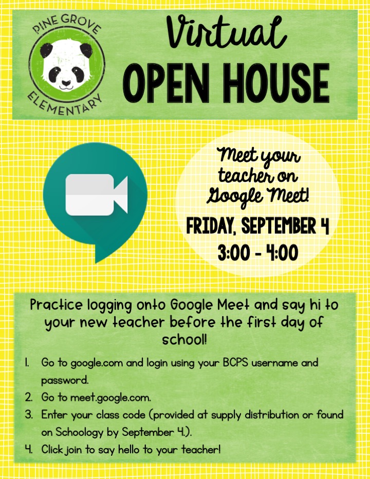 Everyone is so excited to meet our <a href="/PineGrove_BCPS/">Pine Grove Elementary</a> pandas this Friday at our virtual Meet and Greet! <a href="/DianeRichmond15/">Diane Richmond</a> <a href="/melissa_markle/">Melissa Markle</a> @HeidiMillerBCPS @MrsClaggettPGE