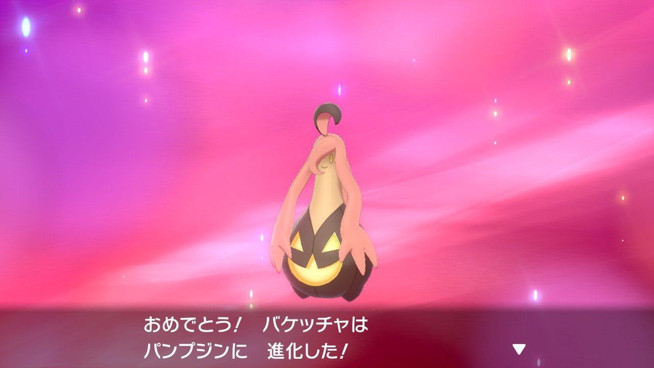 なきぱい バケッチャを交換で進化させた 自分のポケモン戻ってきたら おかえり って言うのうれしい ワイルドエリアを堪能したのでスボミーインへ マリィ方言だ しバトルってなった途端後ろに出てくるエール団もうかわいいわ マリィ戦bgm アニソンのライブ