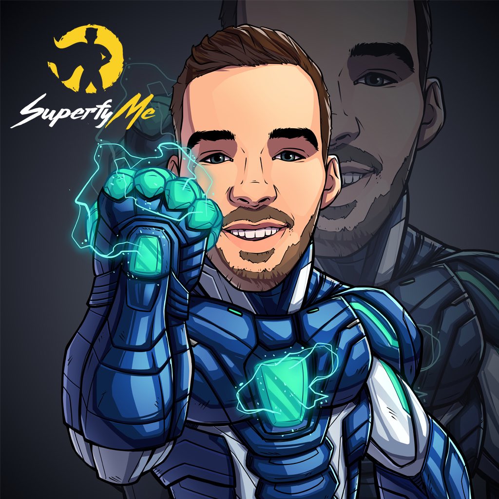 SuperfyMe's tweet photo. Lightning quick and super smart, Voltz is a master of all things technological.

Voltz comes with three colour backgrounds midnight black, blood red and deep blue. https://t.co/sQRF5cfpgU