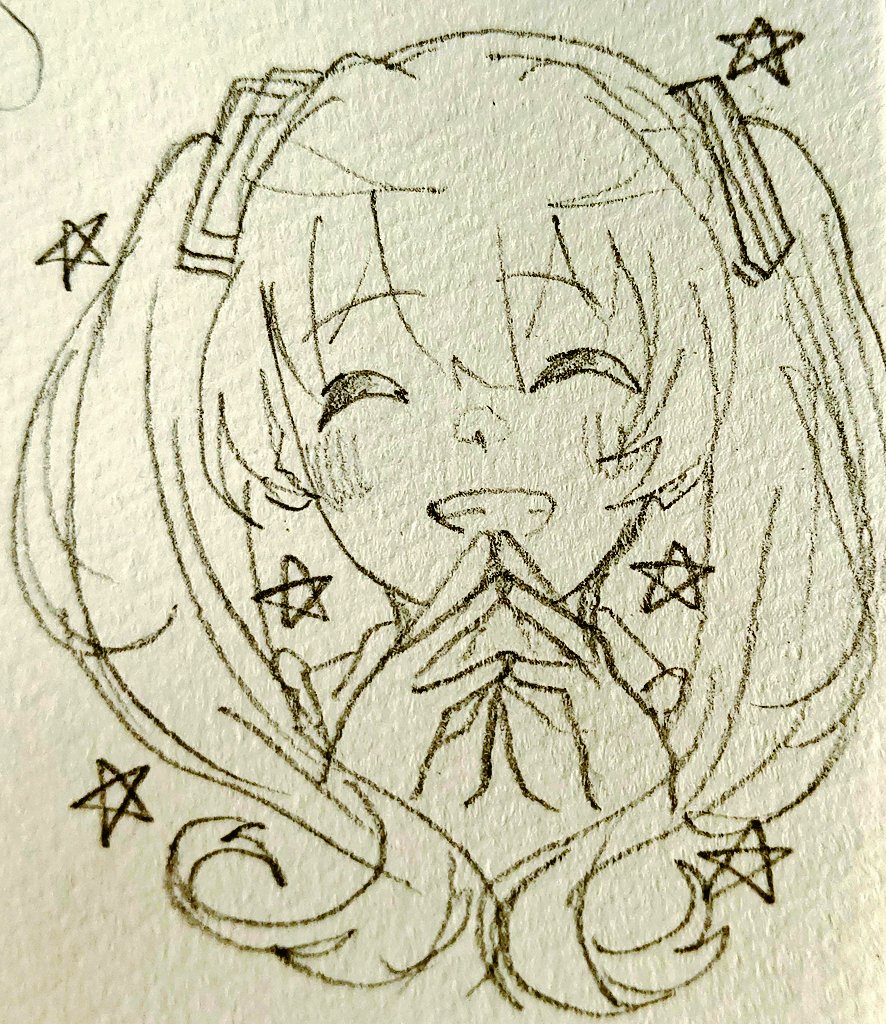 おめでとう!?✨?
(過去絵ですが…)
#初音ミク生誕祭2020 