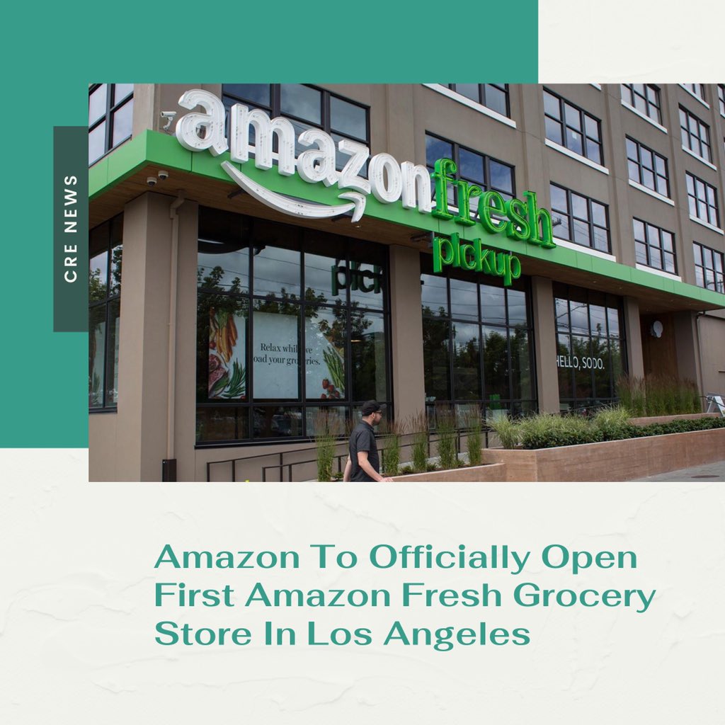 Exciting news in the #retail world this week. Amazon announced the opening of its #Amazon Fresh Grocery store in Woodland Hills, CA.
It will be interesting to see how this new development unfolds. Could you see this concept challenge the current big box grocers in your market?