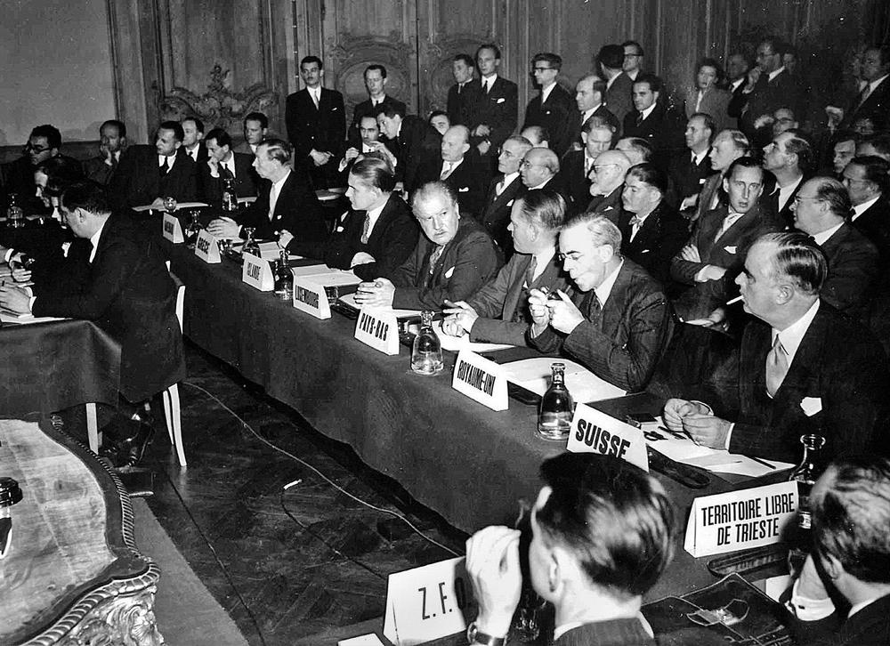 TriesteLibera's tweet photo. #AccaddeOggi #14ottobre 1948: l'attuale Territorio Libero di Trieste si unisce all'Organizzazione per la Cooperazione Economica Europea - #OECE.
#ERP #PianoMarshall #Trieste72 #TLT72 https://t.co/glpZ9kgzyG