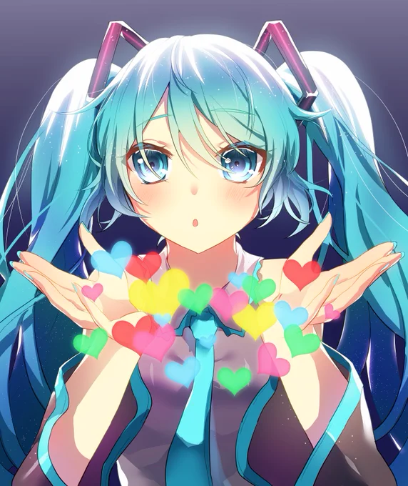 #初音ミク誕生祭2020
#初音ミク生誕祭2020 
ミクさんお誕生日おめでとう!!(再掲)
イラスト後で載せます!ミクさんごめん... 