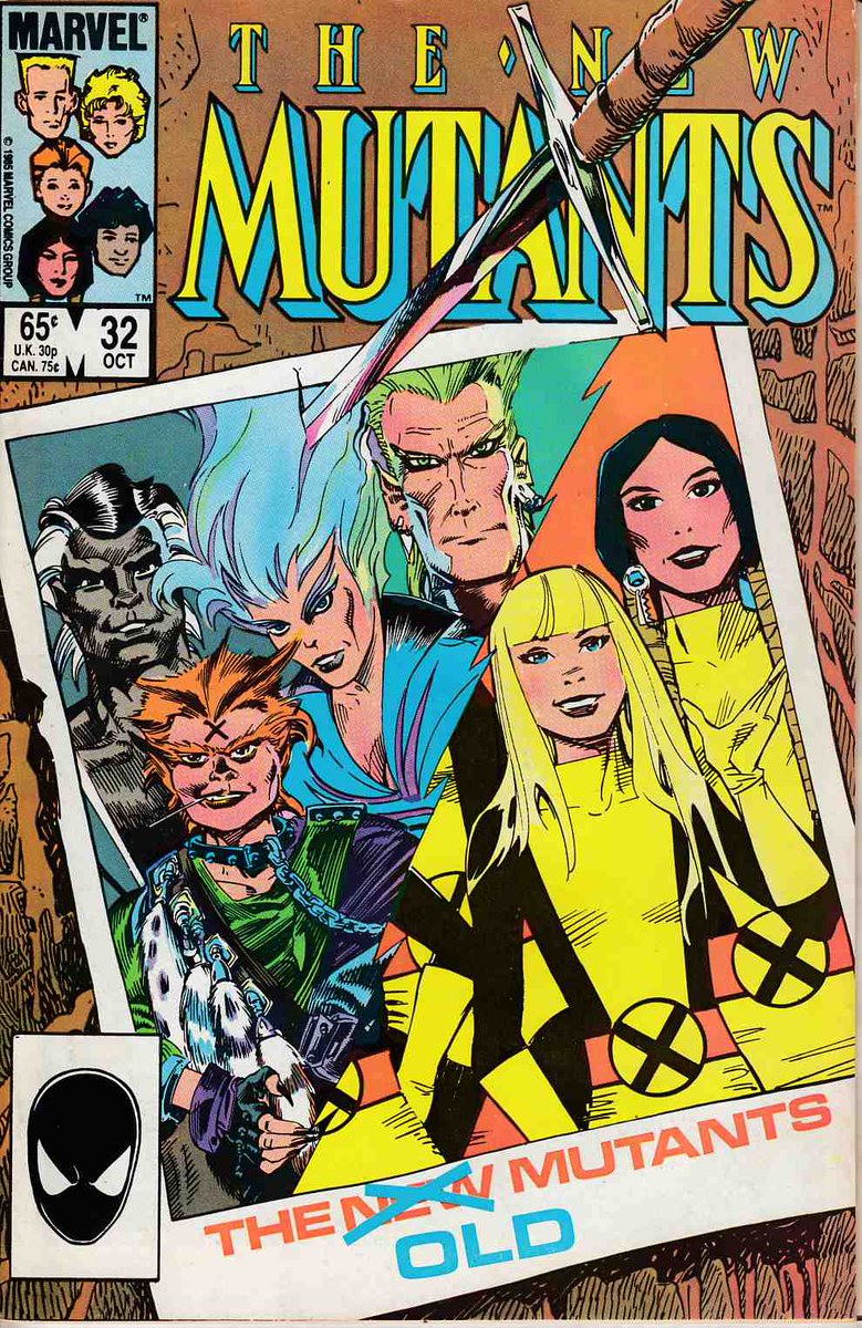 The new Mutants was the first book to spin off from Chris Claremont's legendary X-men run and well is very important book despite it's name not being used as much as say X-force(well get to it) or X-factor, still this book is important in terms of how X-men would be handled.