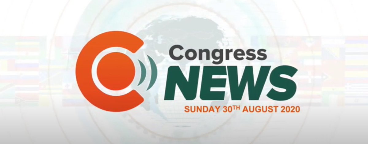 CongressWBN's tweet photo. Check out Congress News for August 30th, 2020 now on YouTube!

https://t.co/59rCsmxILd

Keep connected and up-to-date!

Remember to Like and Share! https://t.co/L3A05CB4ZI