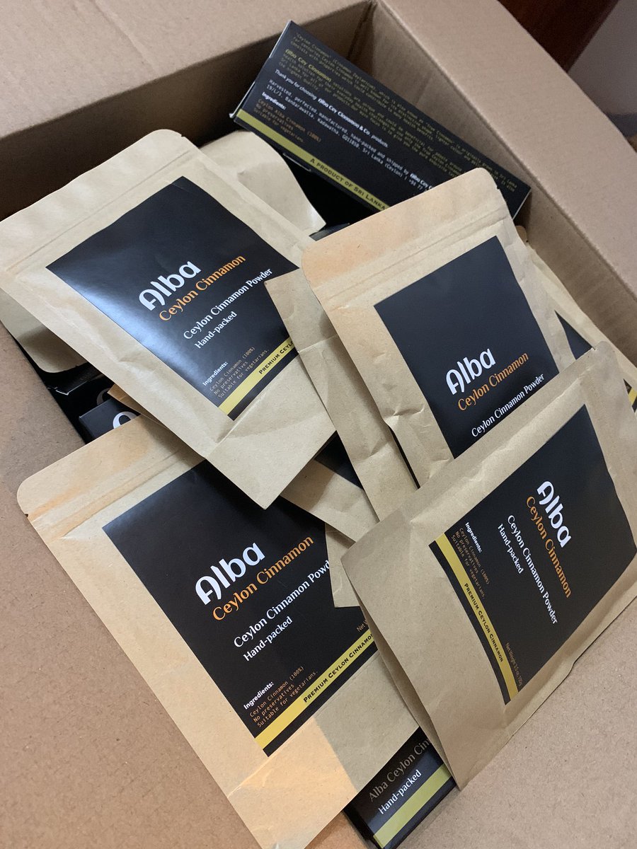 AlbaCeylon's tweet photo. Thank you @dhlgermany @dhl_global @dhlexpress  

We appreciate your expedited service!! 🤝🇱🇰

@albaceyloncinnamon #albaceyloncinnamon #ceyloncinnamon #cinnamon #germany #usa #ohio https://t.co/pj7aLoIuqi