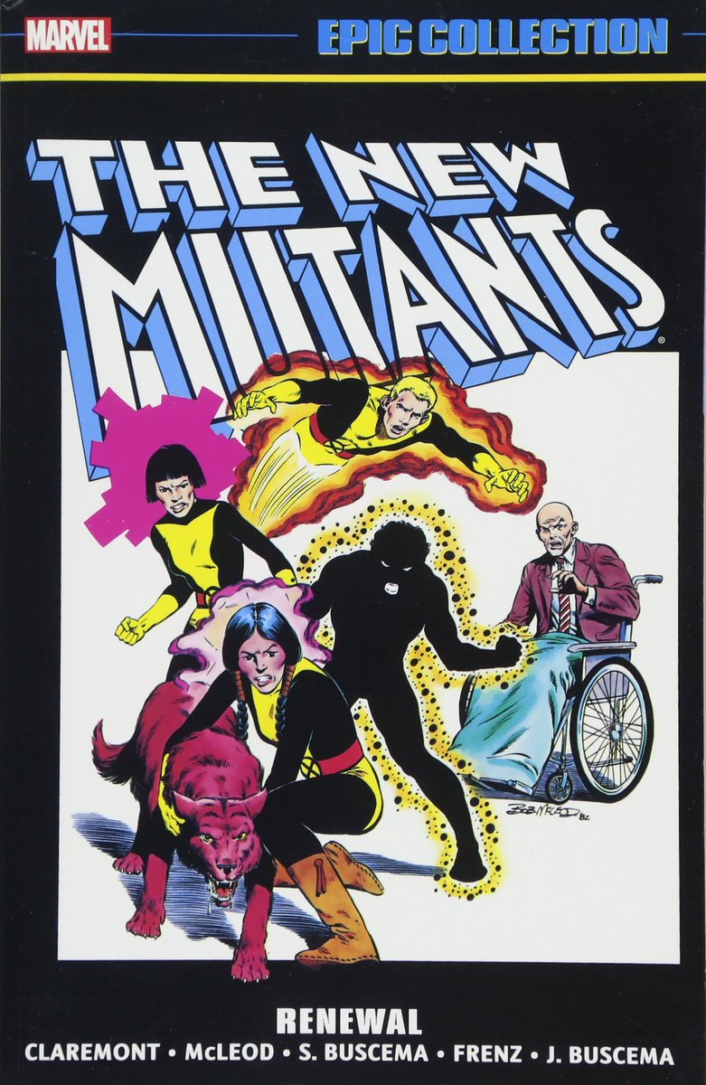 Well the movie is out and bad...apparently I might see it later, so let's talk about one of the most important X-men books in terms of themes the franchise would carry on and it's first true spin off, this is the New Mutants.