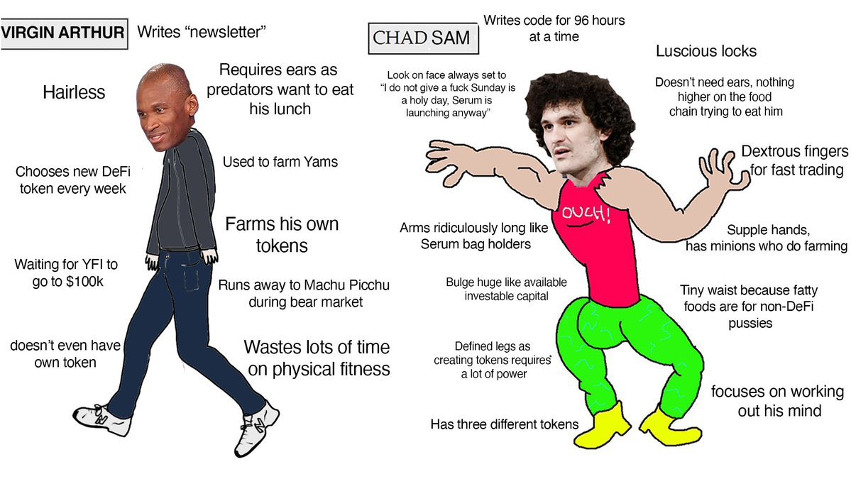 I love crypto twitter. Please keep coming with dank memes.