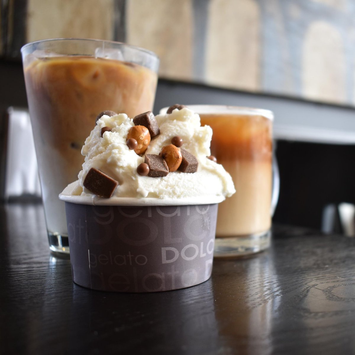 DolceGelatoTO's tweet photo. Always up front when it comes to flavour.  ☕️🍦🍶
.
.
.
#latte #coffeelover #icedcoffee #icedcap #TorontoDanforth #greektown #gelato #icecream #toronto #torontodessert #dolcegelatoTO #torontodesserts #dessertcafe #dessertTO #torontoeats #supportlocal #buylocal #dessert #blogto https://t.co/FIyygofTsP