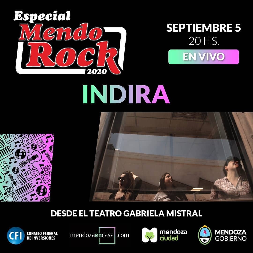Indira_rock's tweet photo. Especial MendoRock 2020, Emitido por mendozaencasa y canal acequia sábado 5 a las 20! 🙌🔥🔥 https://t.co/uIE2NtWAtA