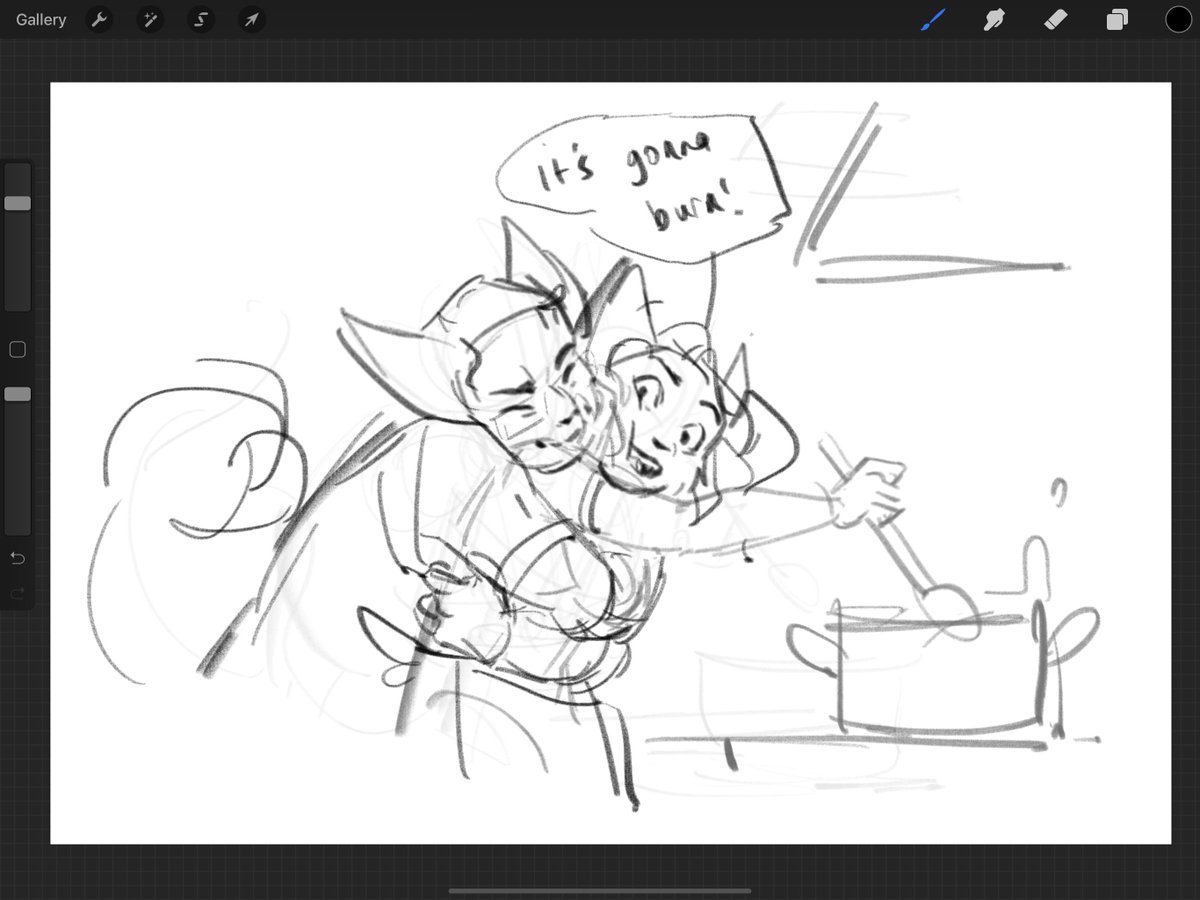 no cooking only cuddles