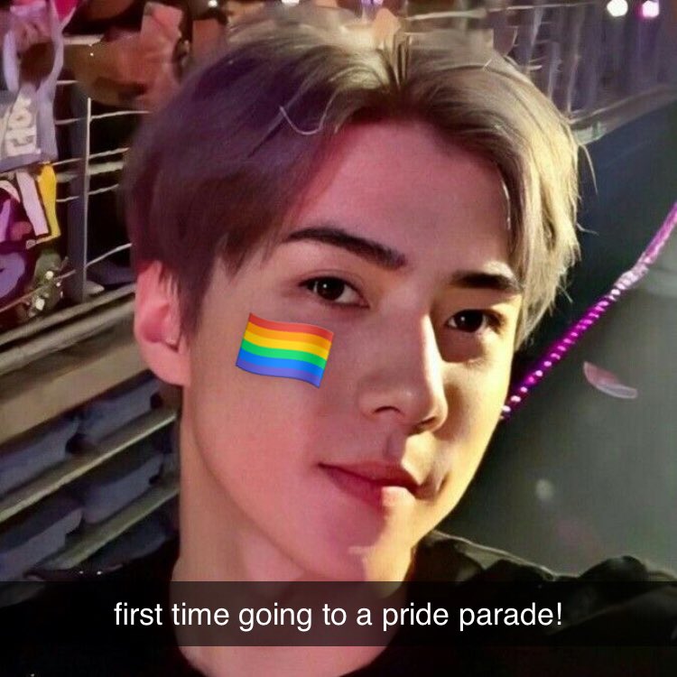 first time going to a pride parade!