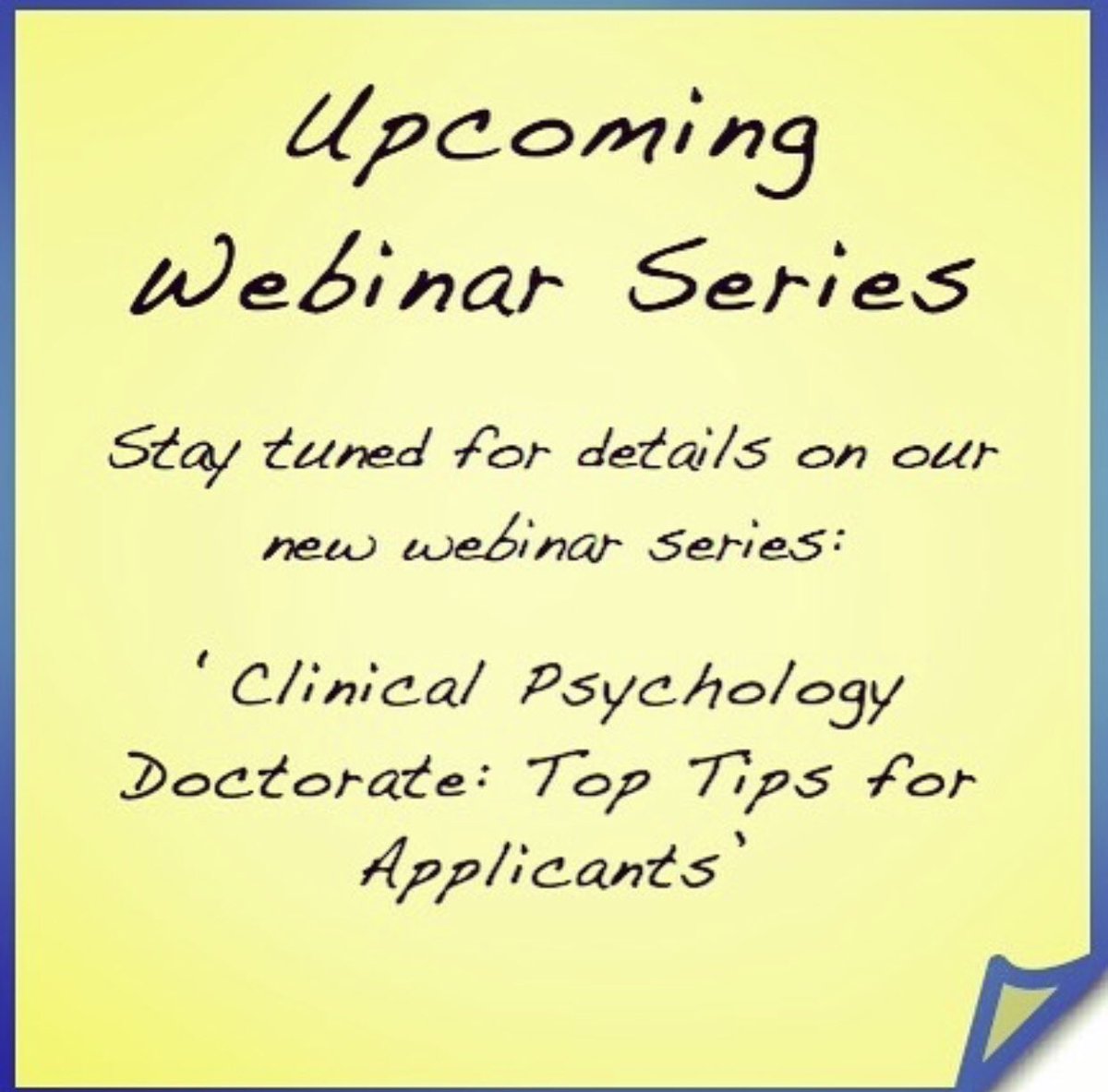 Stay tuned for an announcement tomorrow! #clinicalpsychology #aspiringpsychologist #doctorateinclinicalpsychology