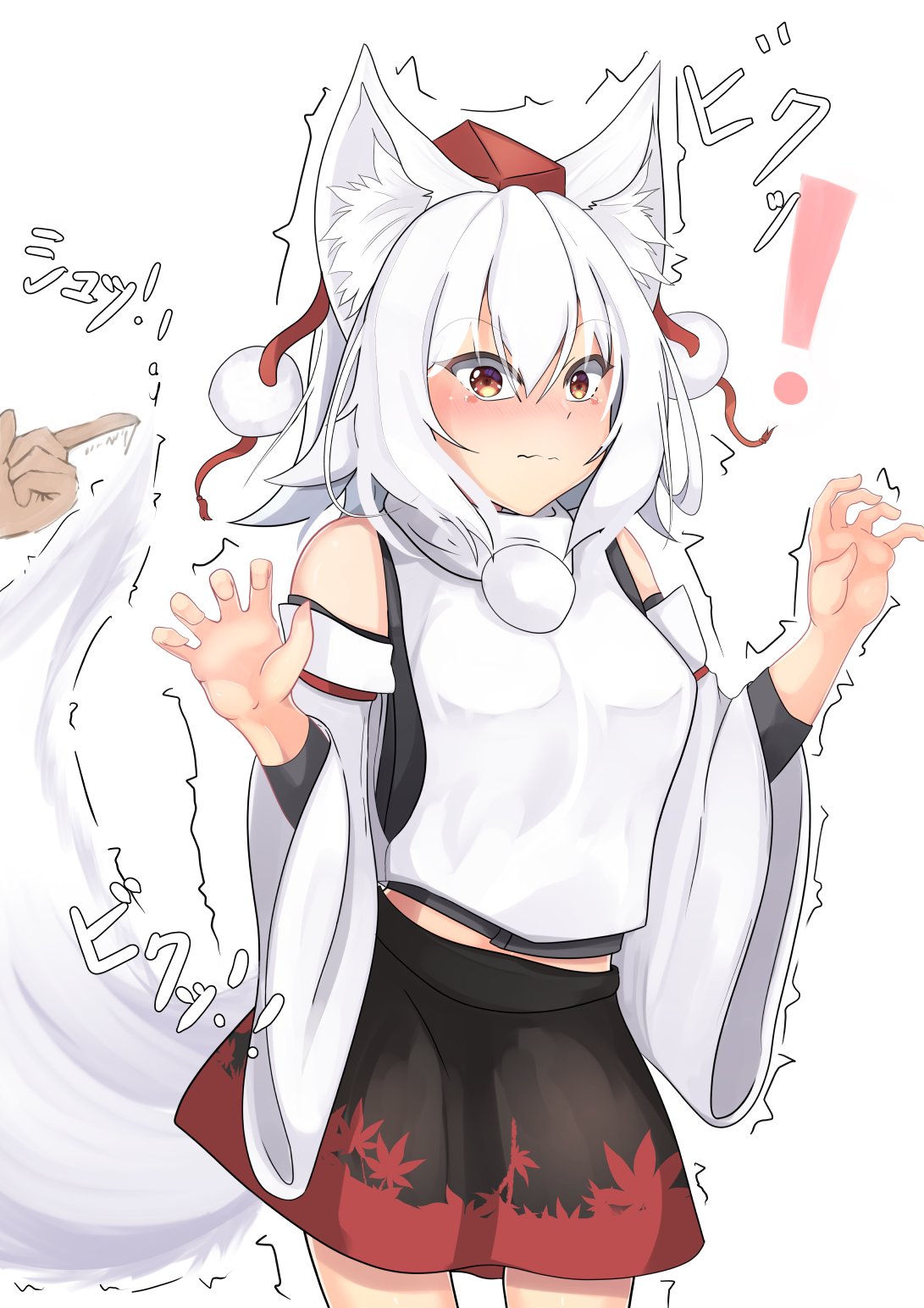 しょうせん産 犬走椛 東方project 椛にいきなり尻尾の裏をしゅってしたい T Co Pniziy95m8 Twitter