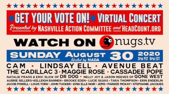LouisYorkMusic's tweet photo. Join us at 5:09 PST / 8:09 EST over at @nugsnet. Presented by the @NACforthat &amp; @HeadCountOrg!

Watch here: https://t.co/6C91nHJO6w https://t.co/aV9p6vB8t4