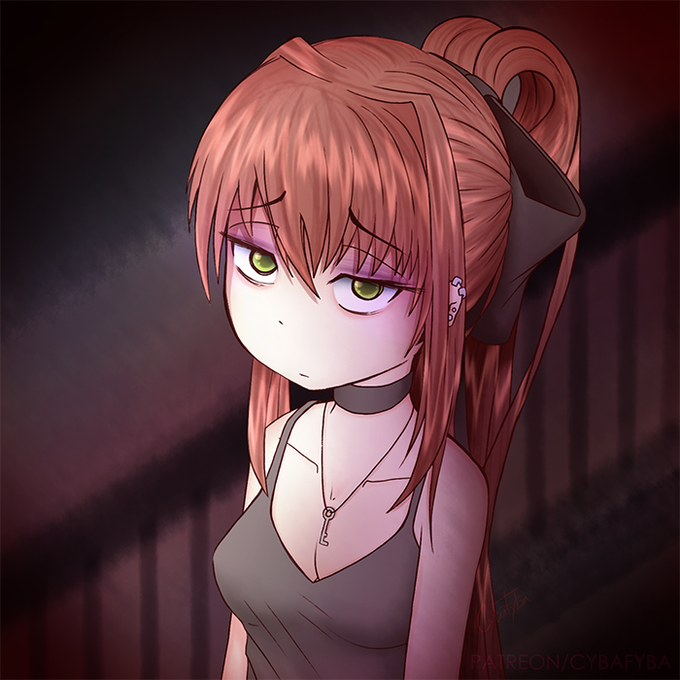 Monika After Story by ScribblyGumbo on DeviantArt