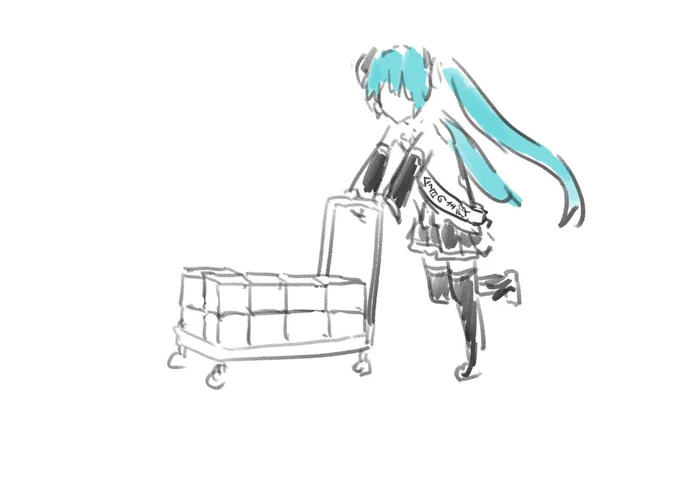 13年ということなのでケーキ13個持ってきました。
#初音ミク生誕祭 #初音ミク誕生祭2020 