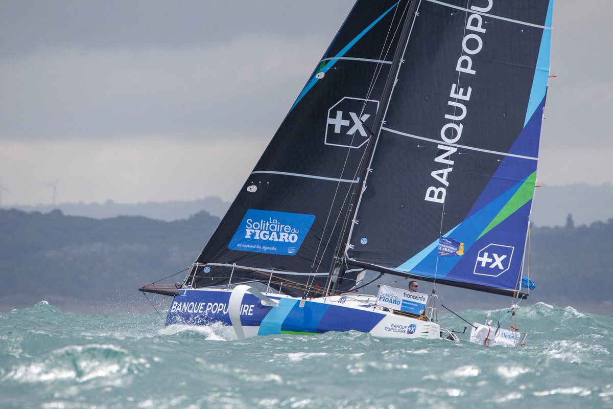 Partis de Saint-Quay-Portrieux il y a 5h, les figaristes de @LaSolitaire_51e ont longé les côtes bretonnes jusqu'à l'Île-de-Bréhat 🇫🇷 et prennent maintenant la direction de la Mer Celtique 🏴󠁧󠁢󠁥󠁮󠁧󠁿

Pour retrouver la trace d'Armel, c'est ici 🗺️ bit.ly/3joBHJh

#AllezArmel