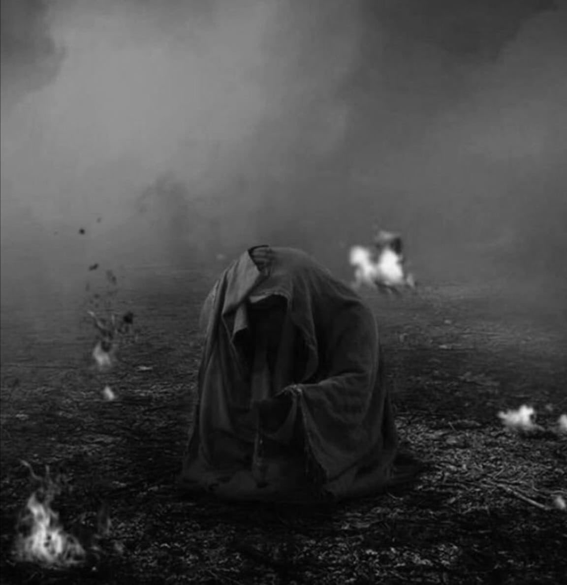 M24Salma's tweet photo. لِسان حال سيدتي زينب "ع" الليله: 
تَعالي يـ أم حَسّن يمه تَعالي
و شَوفي كَربّلا شسَوت بحَالي 💔💔.
#ليلة_الوحشة https://t.co/c2Wf0Qy7Tq
