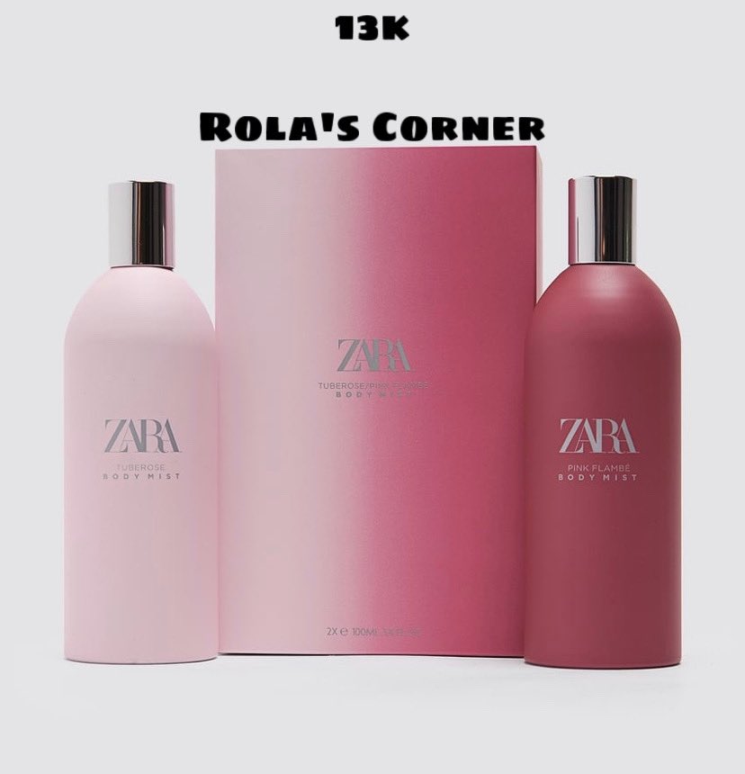 2 in 1 Zara Body Mist 13k only
