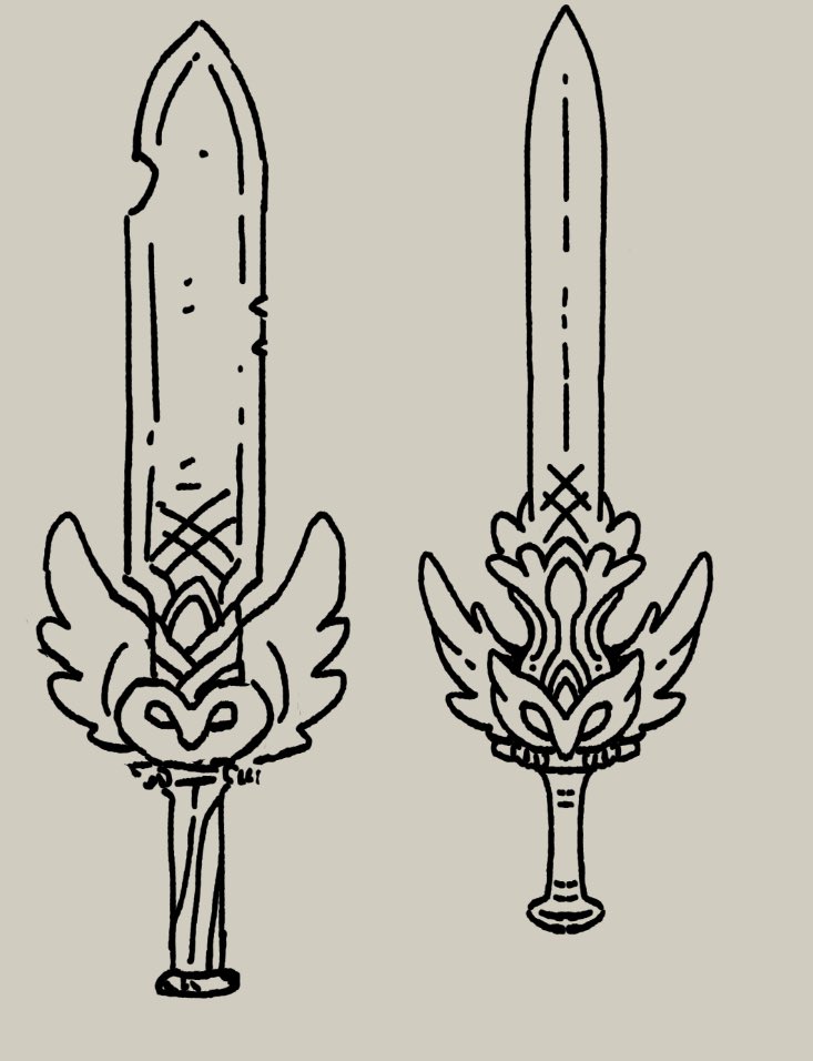 Okay that's a better looking owl sword 