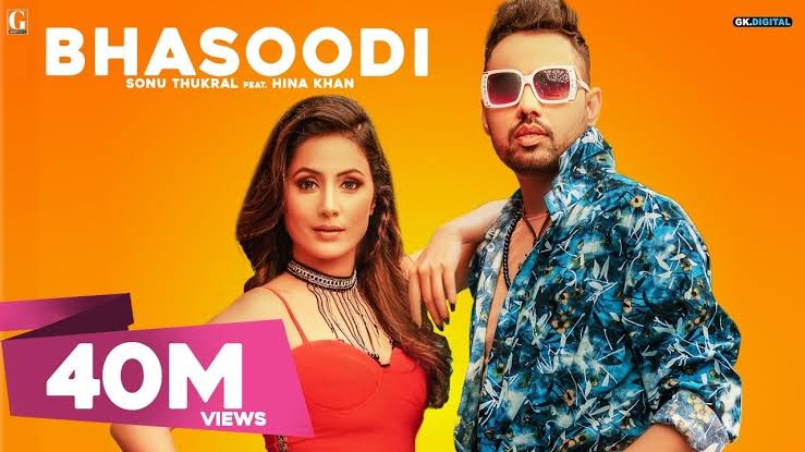 The very first project after Bb and debut in another industry I.e., Music Video #Bhasoodi was loved by many and trended everywhere be it on YouTube or Twitter. Yes  #HinaReignsBhasoodiJourney Thread 12/n #hinakhan  @eyehinakhan