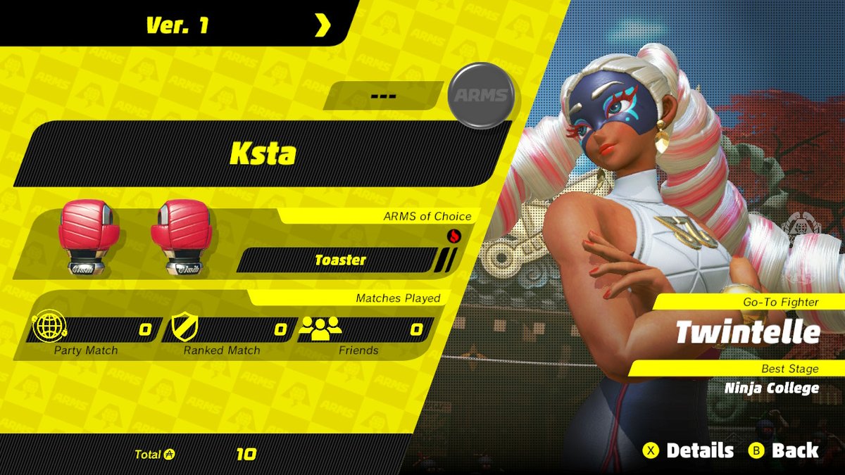 mastercasta2's tweet photo. #ARMS #NintendoSwitch https://t.co/i5LEtrXGX0